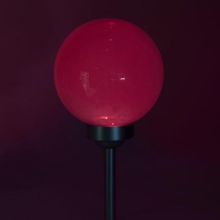 Светильник светодиодный садовый ERASF22-55 "Шар" d20см RGB уличный на солнечн. батарее Эра Б0057656