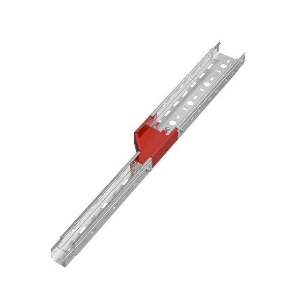 Переходник для лотка левый 50х50-100 сталь 1мм "ПЛЮС" PDplus50-50-100-L КМ PL0691