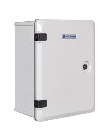 Шкаф монтажный композитный IK10 290x390x190мм IP66 Mastermann 00-01020360 Шкаф монтажный композитный IK10 290x390x190мм IP66 Mastermann 00-01020360