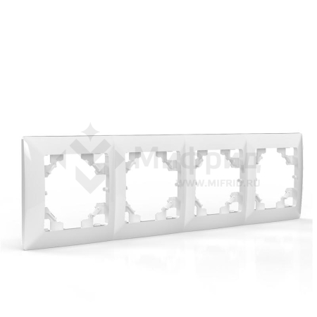Рамка 4-м AVA бел. TOKOV ELECTRIC TKL-AV-RM4-C01