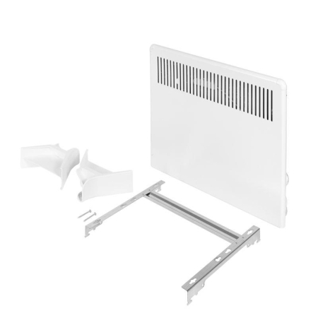 Конвектор 500Вт с мех. термостатом Lamken с верт. решеткой и кабелем 1.8м бел. Leg 230502