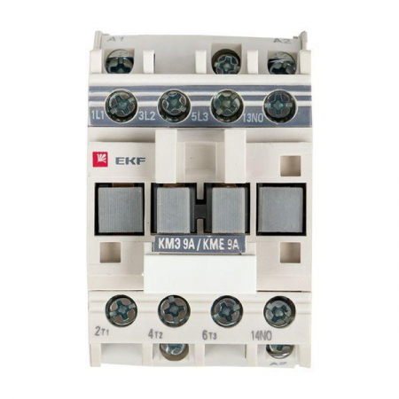 Контактор КМЭ 9А кат. 220В AC 1НЗ EKF ctr-s-9-220-nc Контактор КМЭ 9А кат. 220В AC 1НЗ EKF ctr-s-9-220-nc