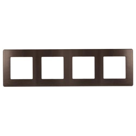 Рамка 4-м 12-5104-13 сатин бронза Эра Б0052536