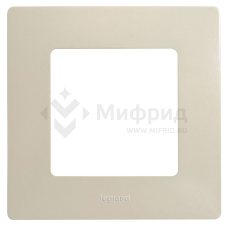 Рамка 1-м СП Etika IP20 сл. кость IEK 672511