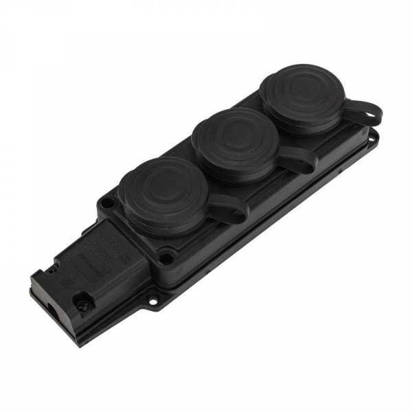 Колодка удлинителя 3-м 16А IP44 230В 2P+PE влагозащ. каучук PROCONNECT 111-113-4 Колодка удлинителя 3-м 16А IP44 230В 2P+PE влагозащ. каучук PROCONNECT 111-113-4