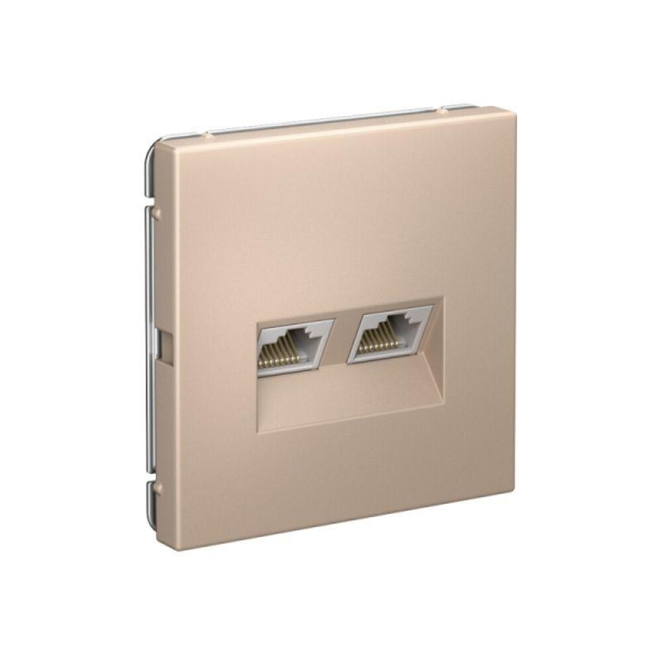 Розетка компьютерная 2-м ArtGallery RJ45 + RJ45 кат.5E механизм песочн. SE GAL001285 Розетка компьютерная 2-м ArtGallery RJ45 + RJ45 кат.5E механизм песочн. SE GAL001285