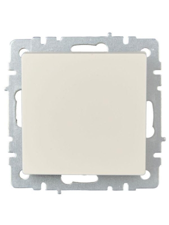 Выключатель 1-кл. СП BRITE ВС10-1-4-БрКр 10А самовозвратн. механизм беж. IEK BR-V14-0-10-K10