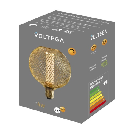 Лампа светодиодная Loft Led DP82293 4Вт 1800К E27 DIM Voltega 8566 Лампа светодиодная Loft Led DP82293 4Вт 1800К E27 DIM Voltega 8566