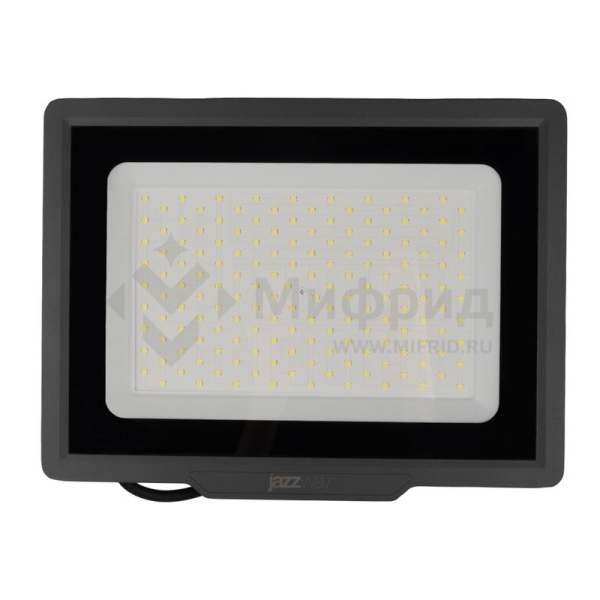 Прожектор светодиодный PFL-C3 150Вт 6500К IP65 ДО с клапаном закален. прозр. стекло JazzWay 5023642A
