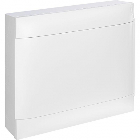 Щиток пластиковый навесной Practibox S 2х18 бел. дверь Leg 137607