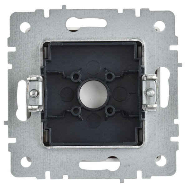 Заглушка BRITE МЗ10-БрАБ с суппортом механизм арктич. бел. IEK BR-PL10-K91