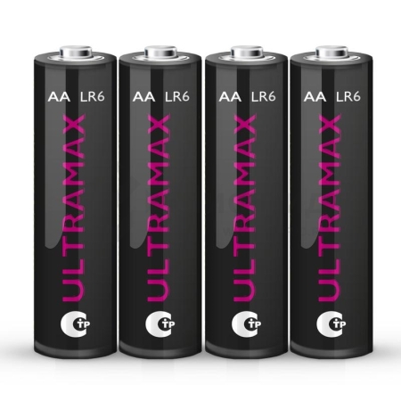 Элемент питания алкалиновый AA/LR6 1.5В ULTRAMAX LR6UM-B4 BL-4 (уп.4шт) ФАZА 5043022