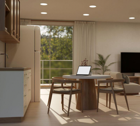 Светильник светодиодный ДВО 1605 12Вт 4000К IP20 даунлайт встраив. круг бел. IEK LDVO0-1605-1-12-K02