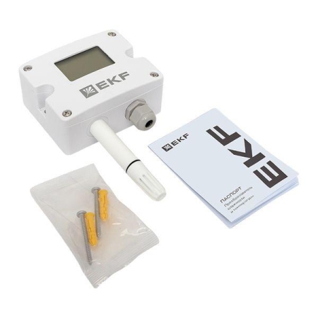 Преобразователь влажности и температуры настен. 4-20мА EKF THT-101-A