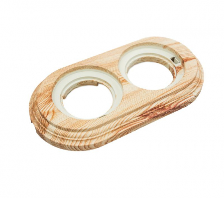 Рамка 2-м Лизетта ретро ABS-пластик карельская сосна Bironi BF1-620-13/PL Рамка 2-м Лизетта ретро ABS-пластик карельская сосна Bironi BF1-620-13/PL