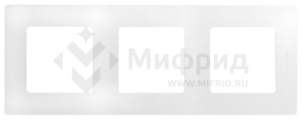 Рамка 3-м СП Etika IP20 бел. IEK 672503