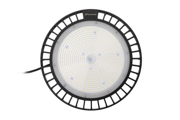 Светильник светодиодный ДСП IB 11 S 200W M 840 BK 353х353х117мм 200Вт 4000К IP65 High Bay подвес черн. Русский Свет 16091123174