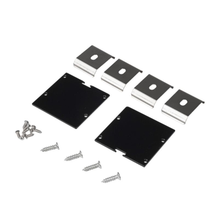 Заглушка торцевая для PAL5050 BLACK (уп.2шт) Pro JazzWay 5058910