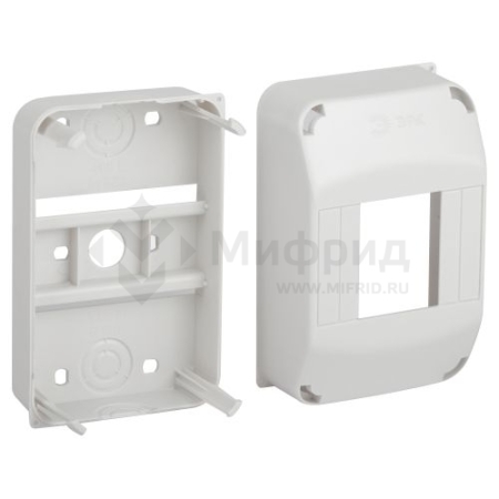 Корпус навесной КМПн 1/4 IP20 пластик. бел. kmpn1.4 SIMPLE Эра Б0062282