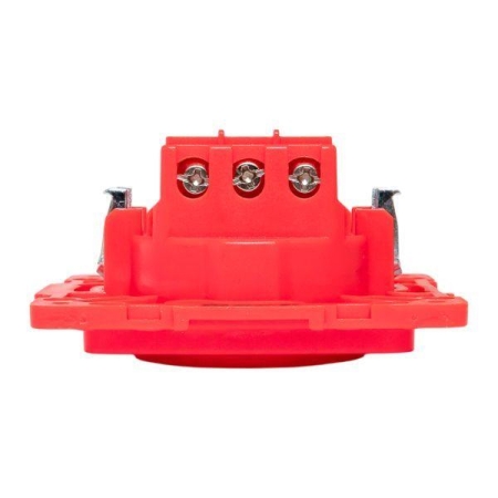 Розетка 1-м СП Стокгольм 16А с заземл. защ. шторки винтов. клеммы механизм красн. EKF EYR16-028-30 Розетка 1-м СП Стокгольм 16А с заземл. защ. шторки винтов. клеммы механизм красн. EKF EYR16-028-30