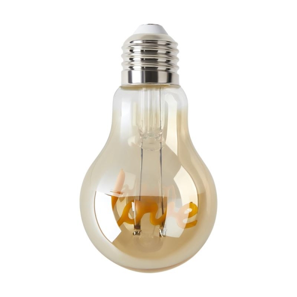 Лампа светодиодная филаментная Loft 271 A60 3Вт 2400К E27 Voltega 8580 Лампа светодиодная филаментная Loft 271 A60 3Вт 2400К E27 Voltega 8580