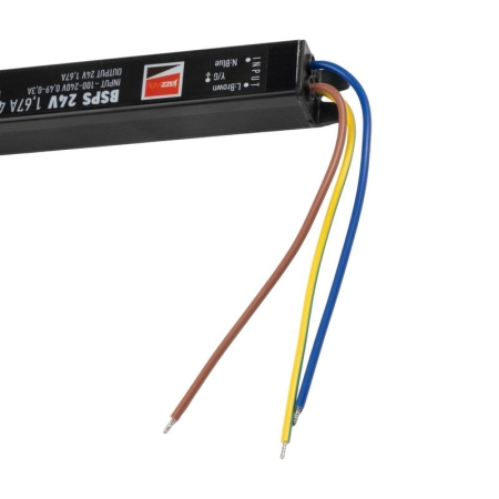 Блок питания для светодиодной ленты 40Вт 1.67А 24В IP67 BSPS влагозащ. метал. Pro JazzWay 5018495