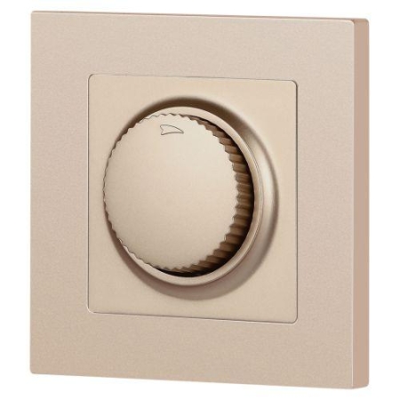 Светорегулятор поворотный СП Accent 6-401-04 600Вт 230В IP20 шампань Intro Б0063676