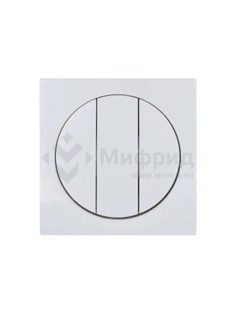 Выключатель 3-кл. СП OSEN механизм бел. LEZARD 743-0288-109