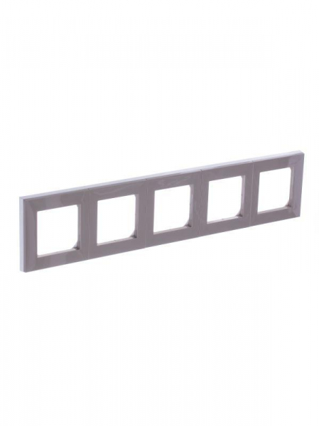Рамка Levit 5п кофе макиато/бел. ABB 2CHH015050A6018 Рамка Levit 5п кофе макиато/бел. ABB 2CHH015050A6018