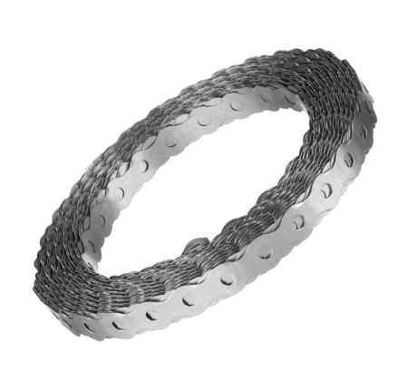 Лента перфорированная волна 17х0.55 цинк 25м Tech-Krep/Zitar 141984