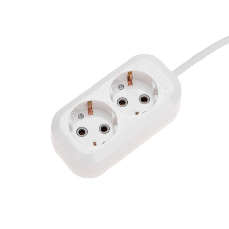 Удлинитель 2х1.5м с заземл. 3х0.75 бел. PROCONNECT 13-4202 Удлинитель 2х1.5м с заземл. 3х0.75 бел. PROCONNECT 13-4202