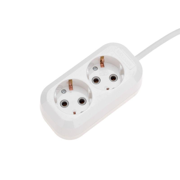 Удлинитель 2х1.5м с заземл. 3х0.75 бел. PROCONNECT 13-4202 Удлинитель 2х1.5м с заземл. 3х0.75 бел. PROCONNECT 13-4202