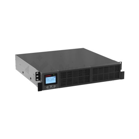 Источник бесперебойного питания Онлайн для Small Rackmount 1000 ВА/1000Вт 1/1 6xIEC C13 1хIEC C19 EPO USB RS-232 Rack 2U 2х9А.ч DKC SMALLR1A5I