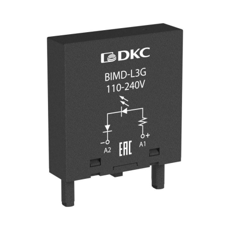 Модуль защиты варистор 24В AC/DC DKC BIMD-V1 Модуль защиты варистор 24В AC/DC DKC BIMD-V1