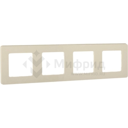 Рамка 4-м СП Inspiria IP20 сл. кость IEK 673961