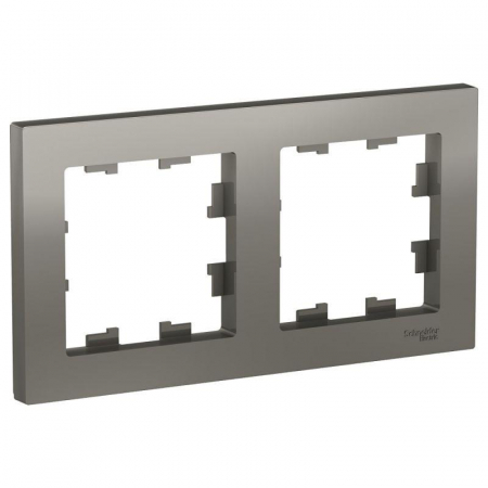 Рамка 2-м AtlasDesign универс. сталь SE ATN000902 Рамка 2-м AtlasDesign универс. сталь SE ATN000902