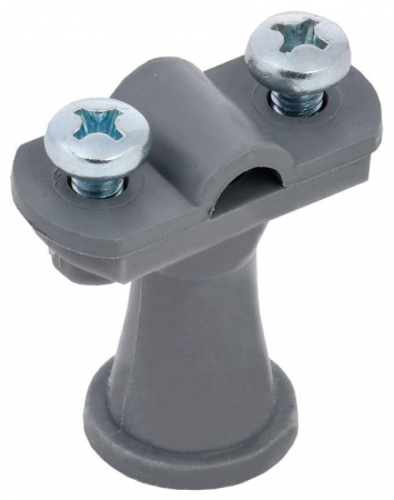 Держатель проводника кругл. 6-10мм H38мм пластик сер. IEK ZDP80-60-1-68-038 Держатель проводника кругл. 6-10мм H38мм пластик сер. IEK ZDP80-60-1-68-038