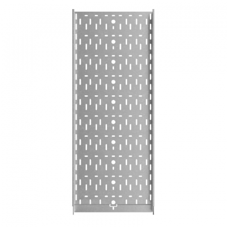 Лоток листовой перфорированный 400х80 L3000 сталь 1.2мм "БЫСТРЫЙ МОНТАЖ ПЛЮС" LPplus80-400-1.2-3000 HD гор. оцинк. КМ PL1221