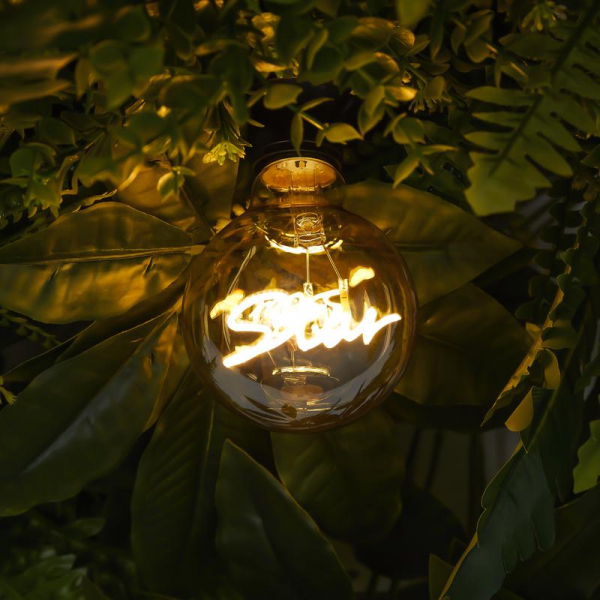 Лампа светодиодная филаментная Loft 271 G80 3Вт 2400К E27 Voltega 8583 Лампа светодиодная филаментная Loft 271 G80 3Вт 2400К E27 Voltega 8583