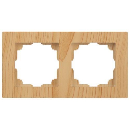 Рамка 2-м СП Accent 6-502-11 сосна Intro Б0063729 Рамка 2-м СП Accent 6-502-11 сосна Intro Б0063729