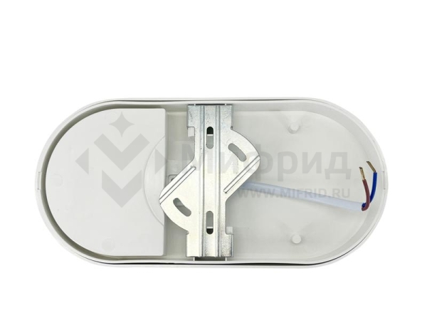 Светильник светодиодный WP 15 C 12W OP 840 W10L22 WH MDM 220х106х60мм 12Вт 4000К IP54 ЖКХ овал. пылевлагозащ. с датчиком движ. бел. Русский Свет 15071524500