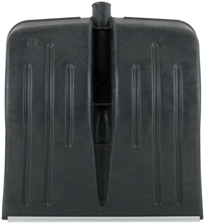 Лопата для уборки снега большая 420х420мм без черенка пластик. 68100