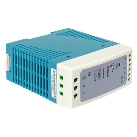 Блок питания на DIN-рейку 60Вт 220В AC/24В DC постоянного тока EKF DR-M-60W-24