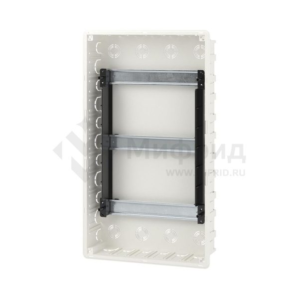 Щиток встраиваемый Фрейм (FRAME) ЩРв-п-36 36мод. с бел. дверцей с 4 шинами PEN (2шт на 8 отверст. и 2шт на 10 отверст.) бел. DKC F36B1WW