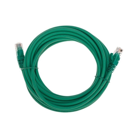 Патч-корд U/UTP CAT 6 RJ45-RJ45 26AWG LSZH зел. 5м Rexant 02-0296-5 Патч-корд U/UTP CAT 6 RJ45-RJ45 26AWG LSZH зел. 5м Rexant 02-0296-5