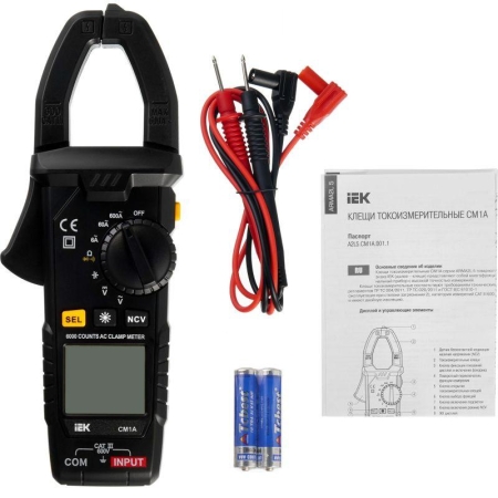 Клещи токоизмерительные CM1A ARMA2L 5 IEK A2L5-CM11-01 Клещи токоизмерительные CM1A ARMA2L 5 IEK A2L5-CM11-01
