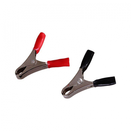 Зажим "крокодил" 10А 50мм (пакет Боб) (уп.2шт) Rexant 16-0012-9 Зажим "крокодил" 10А 50мм (пакет Боб) (уп.2шт) Rexant 16-0012-9