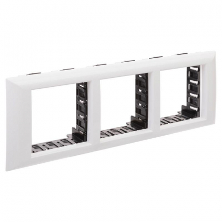 Рамка-суппорт 6мод. Avanti для "In-liner Front" бел. DKC 4400916 Рамка-суппорт 6мод. Avanti для "In-liner Front" бел. DKC 4400916