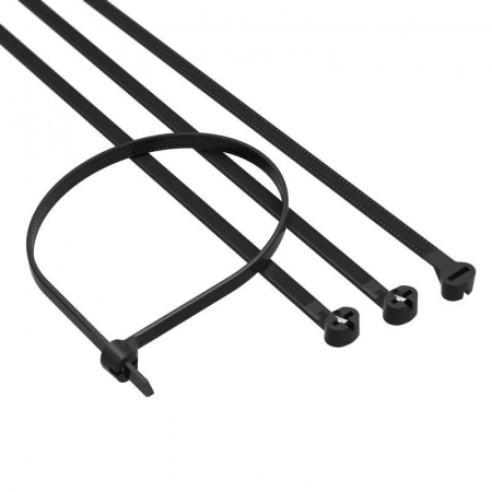 Хомут кабельный 7.6х370 P6.6 с двойн. замком черн. (уп.100шт) DKC 21327SR Хомут кабельный 7.6х370 P6.6 с двойн. замком черн. (уп.100шт) DKC 21327SR