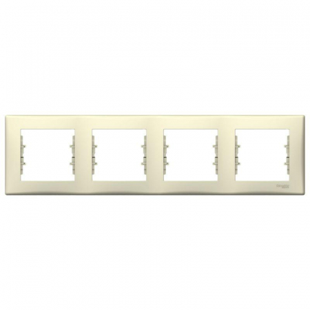 Рамка 4-м Sedna горизонт. беж. SchE SDN5800747 Рамка 4-м Sedna горизонт. беж. SchE SDN5800747